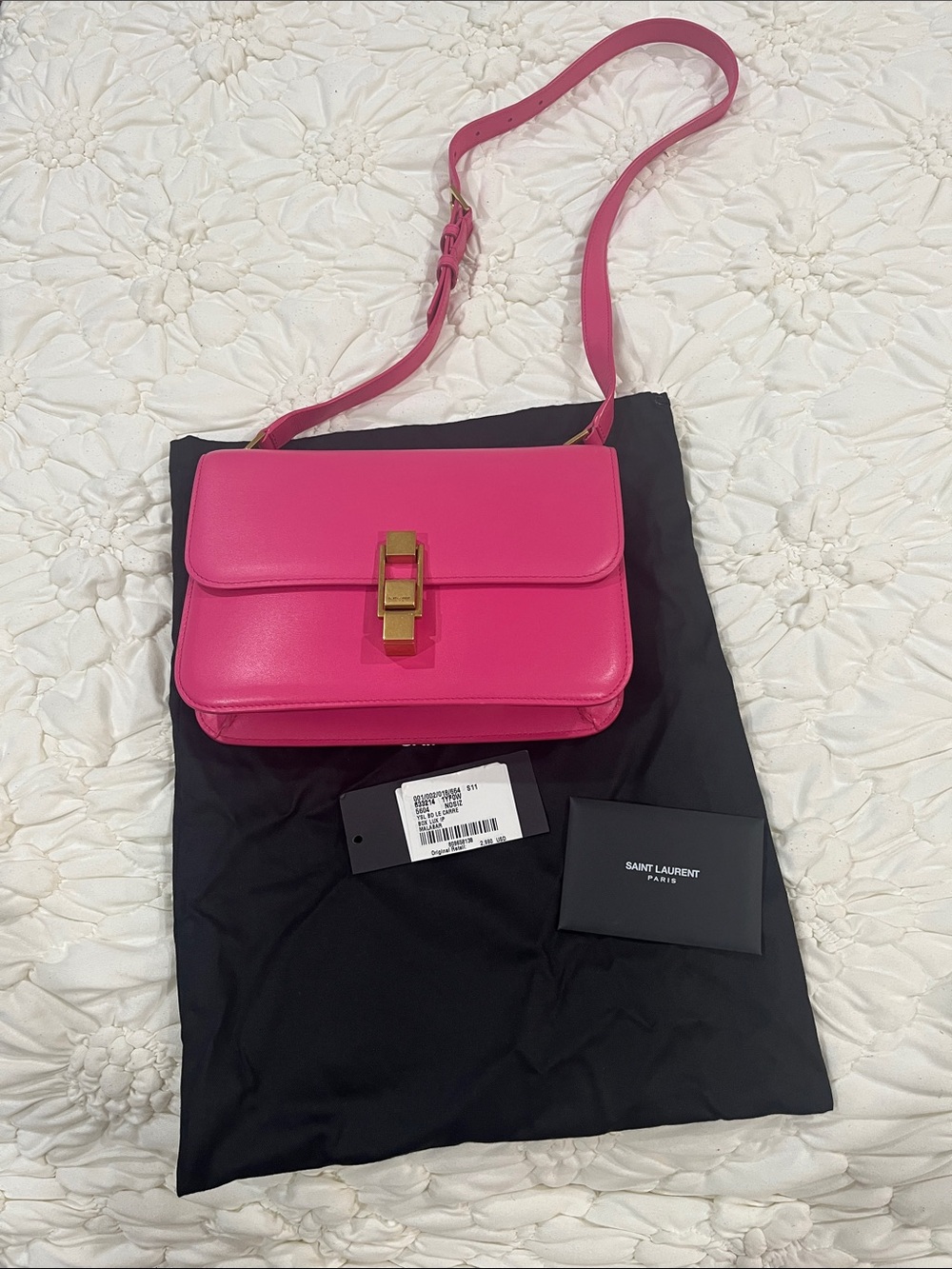 Saint Laurent Bo le carre box lux ip Malabar